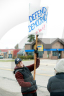 “Hands Off!” Protest