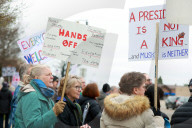 “Hands Off!” Protest
