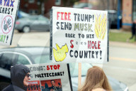“Hands Off!” Protest