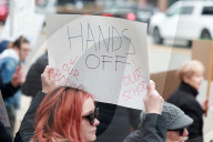 “Hands Off!” Protest