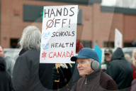 “Hands Off!” Protest