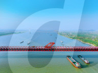 Ma'anshan Dual-use Yangtze River Bridge Construction