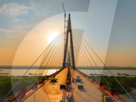 Ma'anshan Dual-use Yangtze River Bridge Construction