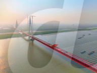 Ma'anshan Dual-use Yangtze River Bridge Construction