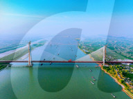 Ma'anshan Dual-use Yangtze River Bridge Construction