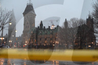 Parliament Hill On Lockdown Due To Barricaded Individual In Ottawa Canada