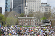 Thousands Join Anti-Trump/Musk Protest Rally in Philadelphia, PA