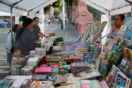 "Zócalo Near You" Book Fair In Tlalpan, Mexico City