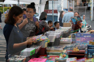 "Zócalo Near You" Book Fair In Tlalpan, Mexico City