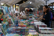 "Zócalo Near You" Book Fair In Tlalpan, Mexico City