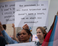 More than 100,000 attend anti-Trump protest in Washington, DC