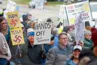 “Hands Off!” Protest