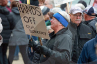 “Hands Off!” Protest