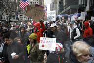 NY: Day Of Action Protest Against The Trump Administrationa And DOGE