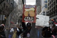 NY: Day Of Action Protest Against The Trump Administrationa And DOGE