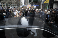 NY: Day Of Action Protest Against The Trump Administrationa And DOGE