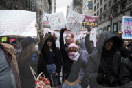 NY: Day Of Action Protest Against The Trump Administrationa And DOGE