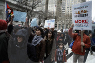 NY: Day Of Action Protest Against The Trump Administrationa And DOGE
