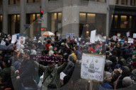 NY: Day Of Action Protest Against The Trump Administrationa And DOGE