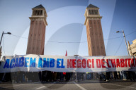  Barcelona Erupts In Mass Protest As Thousands Demand Action On Housing Crisis