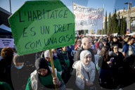  Barcelona Erupts In Mass Protest As Thousands Demand Action On Housing Crisis