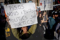  Barcelona Erupts In Mass Protest As Thousands Demand Action On Housing Crisis
