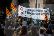  Barcelona Erupts In Mass Protest As Thousands Demand Action On Housing Crisis