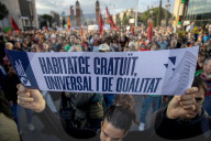  Barcelona Erupts In Mass Protest As Thousands Demand Action On Housing Crisis