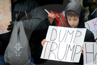 A ''Hands Off!'' Demonstration Is Held In Toronto, Canada