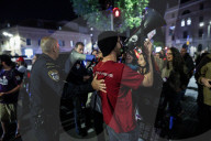 Protesters March in Jerusalem Demanding Release of Israeli Hostages