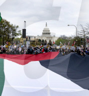 Protests Around The Washington DC 