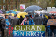 National 'Hands Off!' Protest In Cincinnati, Ohio
