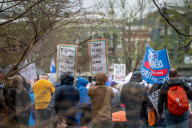 National 'Hands Off!' Protest In Cincinnati, Ohio