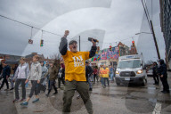 National 'Hands Off!' Protest In Cincinnati, Ohio