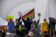 National 'Hands Off!' Protest In Cincinnati, Ohio