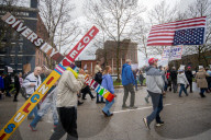 National 'Hands Off!' Protest In Cincinnati, Ohio