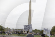Anti-Trump Protest In Washington DC