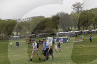 Anti-Trump Protest In Washington DC