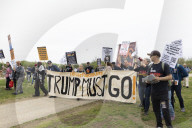 Anti-Trump Protest In Washington DC