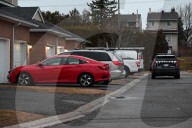 Police Operation With Crime Scene Tape On Bentbrook Crescent In Barrhaven West-Old Barrhaven Ottawa Canada