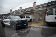 Police Operation With Crime Scene Tape On Bentbrook Crescent In Barrhaven West-Old Barrhaven Ottawa Canada