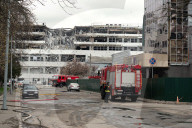 Russia bombs Kyiv