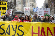 Hundreds Of Thousands Protest Trump And Musk At "Hands Off" Mass Mobilization