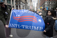 Hundreds Of Thousands Protest Trump And Musk At "Hands Off" Mass Mobilization