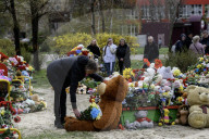 A Playground In Kryvyi Rih, Where Nine Children Were Killed 