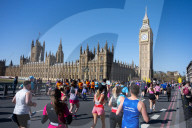London Landmarks Half Marathon a central London charity fundraiser run that goes through both the City of London and City of Westminster, UK.