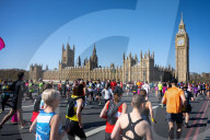 London Landmarks Half Marathon a central London charity fundraiser run that goes through both the City of London and City of Westminster, UK.