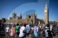 London Landmarks Half Marathon a central London charity fundraiser run that goes through both the City of London and City of Westminster, UK.
