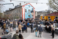 Anniversary Of The Closure Of Pusher Street In Christiania, Copenhagen, Denmark.