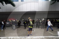 Demonstration Against Former Brazilian President Jair Bolsonaro's Judicial Process In Sao Paolo